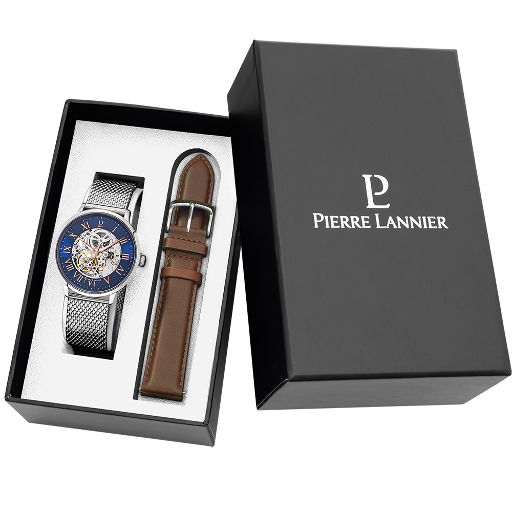 Coffret montre homme Pierre Lannier Automatic, 391C168