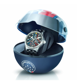 Montre Homme Patrouille De France, Coffret Athos, Automatique, acier, livré avec 2 bracelets 668908
