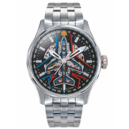 Montre Homme Patrouille de France Athos Automatique. Coffret Collector