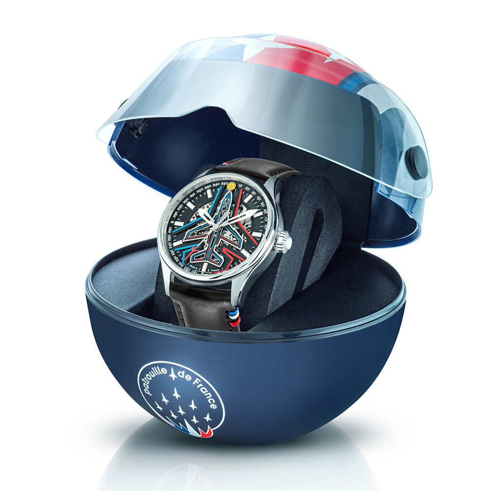 Montre Homme Patrouille de France Athos Automatique. Coffret Collector