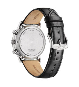 Citizen CA4630-02A Eco-Drive Chronograph Cuir Noir