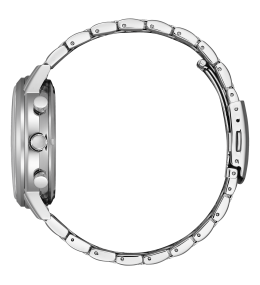 Citizen Eco-Drive CA4630-53E Chronographe acier noir