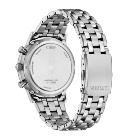 Citizen Eco-Drive CA4630-53E Chronographe acier noir