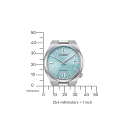 Citizen Femme NJ0200-50L Automatique Acier, cadran bleu clair