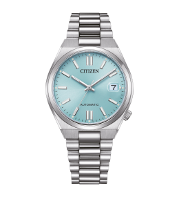 Montre Femme Citizen, Tsuyosa cadran bleu clair et acier automatique, NJ0200-50L