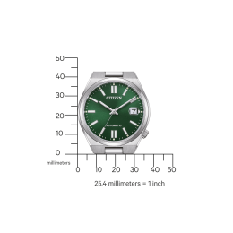 Montre Femme Citizen Automatique Verte Acier NJ0200-50X