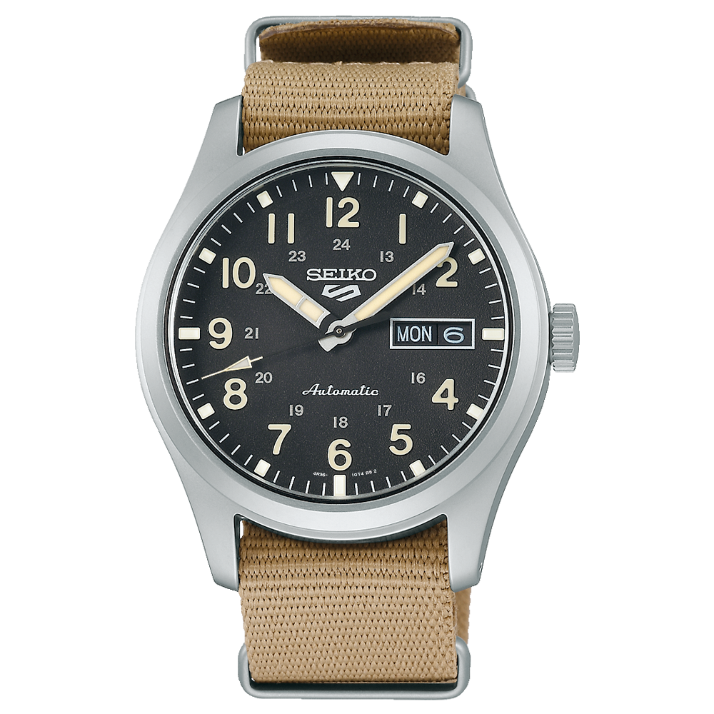 Seiko 5 Sports SRPG35K1 – Montre automatique militaire