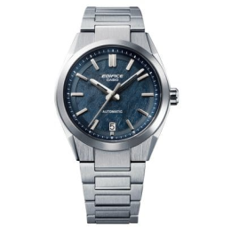Montre CASIO EDIFICE Automatique 3 aiguilles, date acier, EFK-100D-2AER