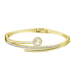 Bracelet Lotus LS2123-2/3. Arbre de Vie doré et cristaux
