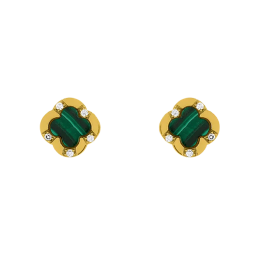 Boucles d'oreilles femme, argent 925/1000 doré or jaune 750/1000, Charles Garnier Paris 1901, AGF170236E