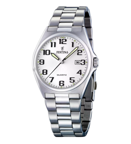 Montre Homme Festina 16374/9 en acier argenté quartz