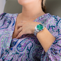 Montre Festina boyfriend 20622/C Femme acier cadran vert