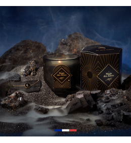 Bougie bijou My jolie candle, la magie des astres collier acier doré 320049