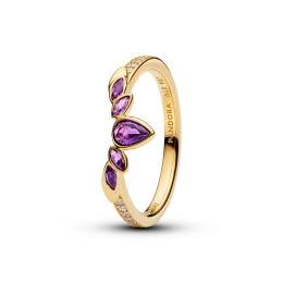 Bague Pandora, Disney la reine des neiges Anna, en métal doré or jaune 585/1000, 164135C01