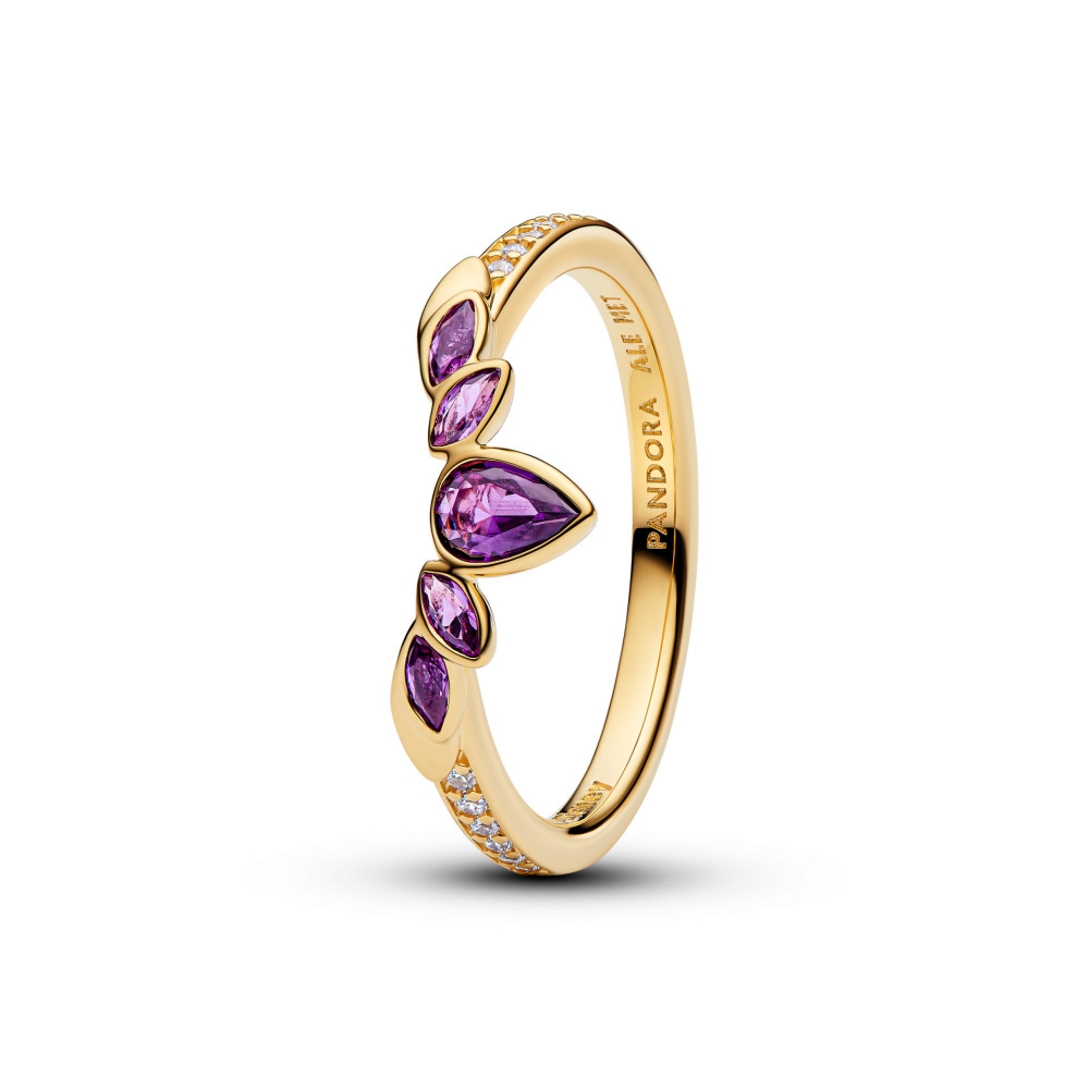 Bague Pandora, Disney la reine des neiges Anna, en métal doré or jaune 585/1000, 164135C01 Bague Pandora, Disney la reine des neiges Anna, en métal doré or jaune 585/1000, 164135C01