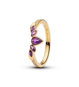 Bague Pandora, Disney la reine des neiges Anna, en métal doré or jaune 585/1000, 164135C01