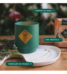 Bougie bijou My jolie candle, sapin givré bracelet 320165