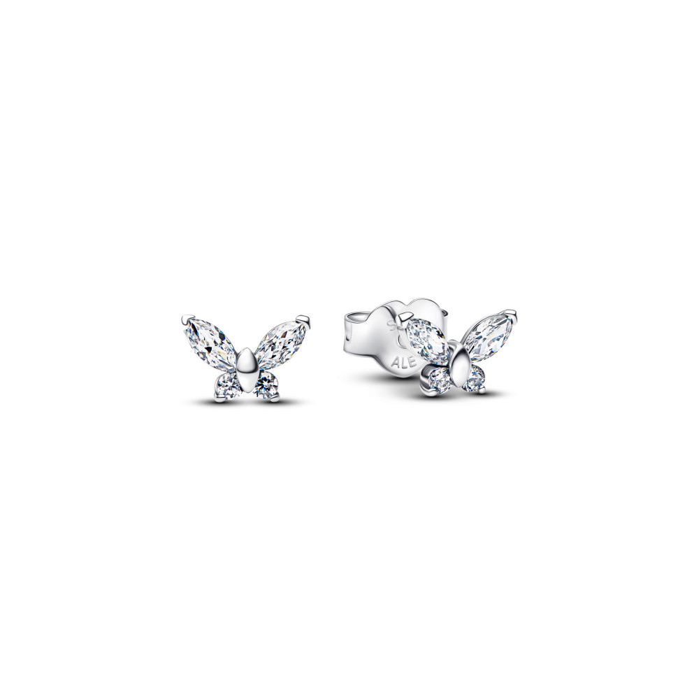 Boucles d'oreilles Pandora papillons en argent 925/1000 294263C01