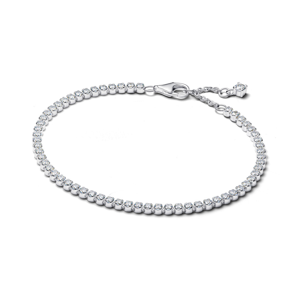 Bracelet Pandora tennis scintillant en argent 925/1000, 593927C01 Bracelet Pandora tennis scintillant en argent 925/1000, 593927C01