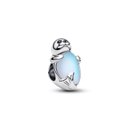 Charm Pandora phoque iridescent, en argent 925/1000/1000, 794146C01