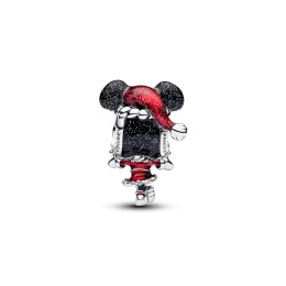 Charm Pandora Disney Minnie de Noël argent 925/1000 Charm Pandora Disney Minnie de Noël argent 925/1000
