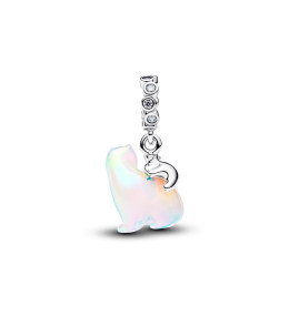 Charm Pandora Ours Polaire opale argent 925/1000