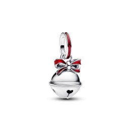 Charm Pandora Moments, clochette de Noël, en argent 925/1000/1000 794246C01