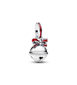Charm Pandora Moments, clochette de Noël, en argent 925/1000/1000 794246C01