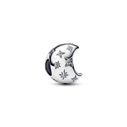 Charm Pandora Moments, lune scintillante en argent 925/1000/1000 794254C01