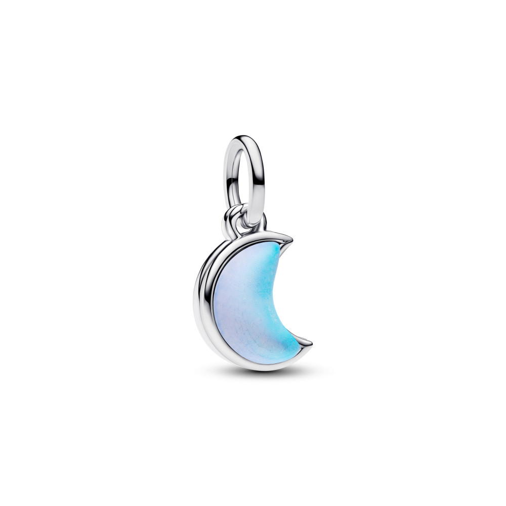 Charm Pandora Moments, lune réversible en argent 925/1000 794272C01
