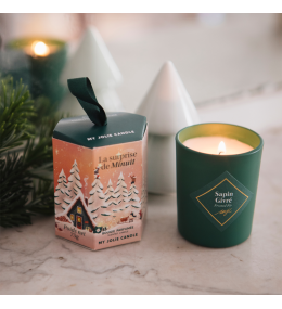 Bougie Sapin Givré parfum de Noël, My Jolie Candle