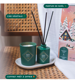 Coffret parfumé La Forêt Enchantée my jolie candle sapin Givré