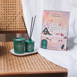 Coffret parfumé La Forêt Enchantée my jolie candle sapin Givré