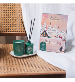 Coffret parfumé La Forêt Enchantée my jolie candle sapin Givré