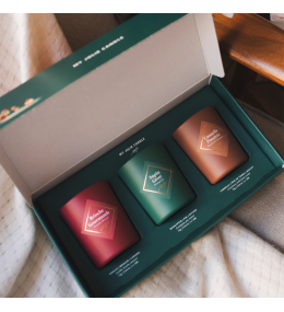 Coffret L’Atelier des Merveilles my jolie candle 3 bougies de Noël