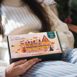 Coffret L’Atelier des Merveilles my jolie candle 3 bougies de Noël