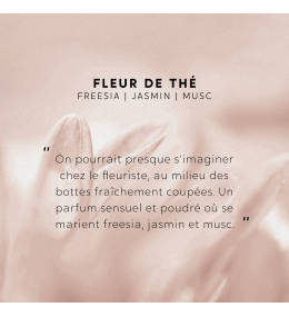 Bougie bijou Fleur de Thé My Jolie Candle. Made in France