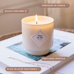 Bougie bijou Fleur de Thé My Jolie Candle. Made in France