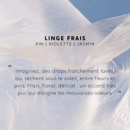 Bougie Bijou My Jolie Candle Linge Frais. Fabriquée France