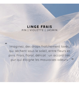 Bougie Bijou My Jolie Candle Linge Frais. Fabriquée France