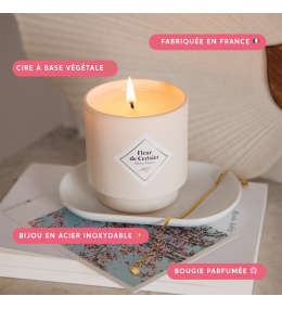 Bougie bijou My Jolie Candle Fleur de Cerisier. Bracelet