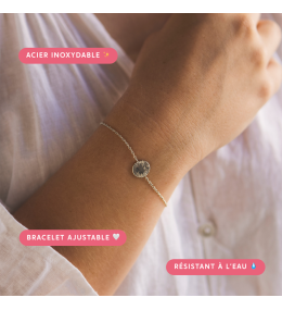 Bougie bijou My Jolie Candle Fleur de Cerisier. Bracelet