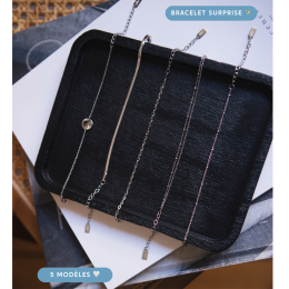 Bougie bijou Fleur de Coton avec bracelet acier blanc