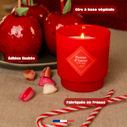 Bougie Pomme d’Amour, parfum gourmand édition limitée