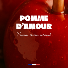 Bougie Pomme d’Amour, parfum gourmand édition limitée