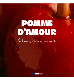 Bougie Pomme d’Amour, parfum gourmand édition limitée