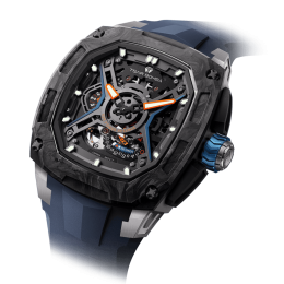 Montre Tsar Bomba Dark Master 5 automatique noir/bleu