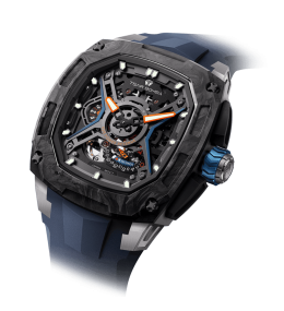 Montre Tsar Bomba Dark Master 5 automatique noir/bleu