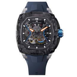 Montre Tsar Bomba Dark Master 5 automatique noir/bleu