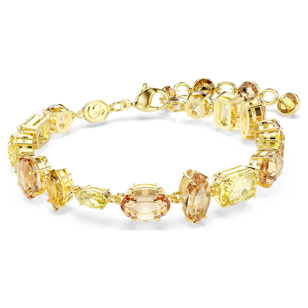 Bracelet Swarovski, Gema Tailles variées, Jaune, Placage de ton or ,5718072 Bracelet Swarovski, Gema Tailles variées, Jaune, Placage de ton or ,5718072